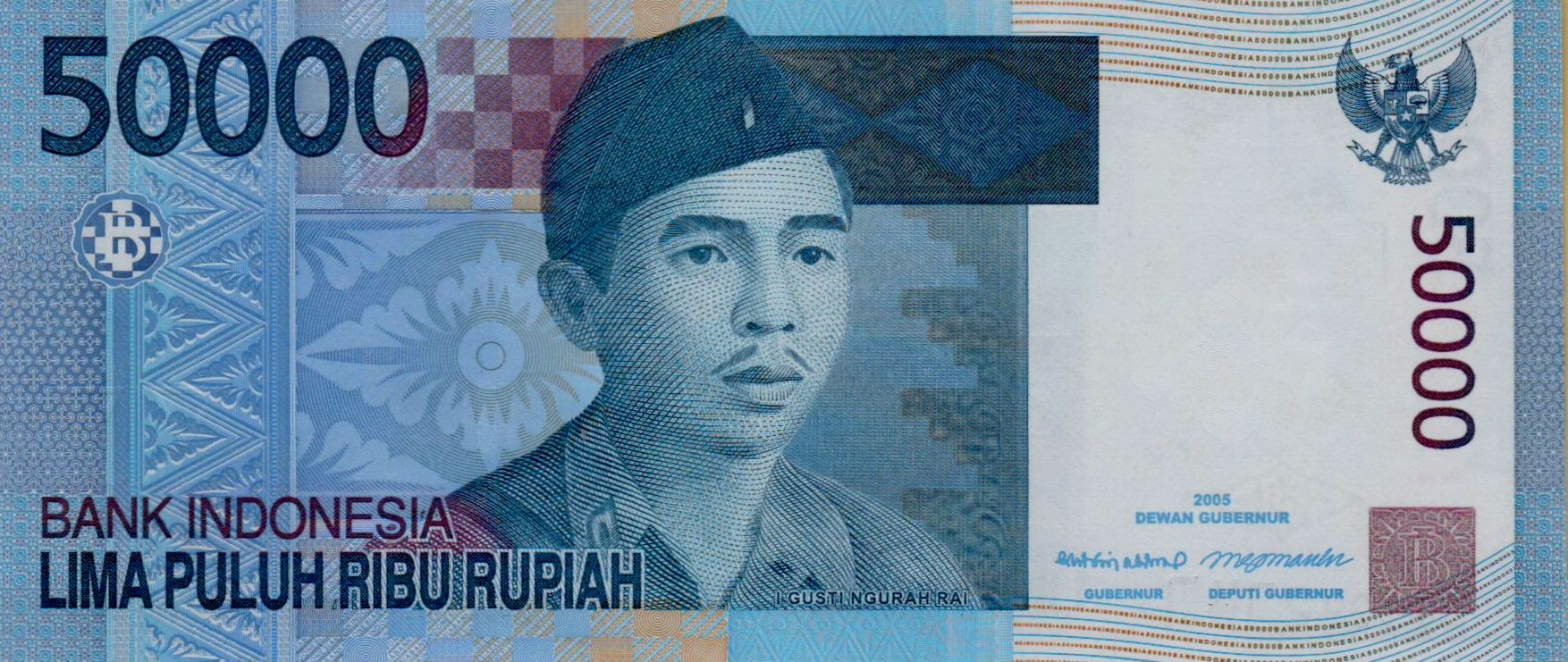 Indonesia 50000 2008 UNC P-145/d
